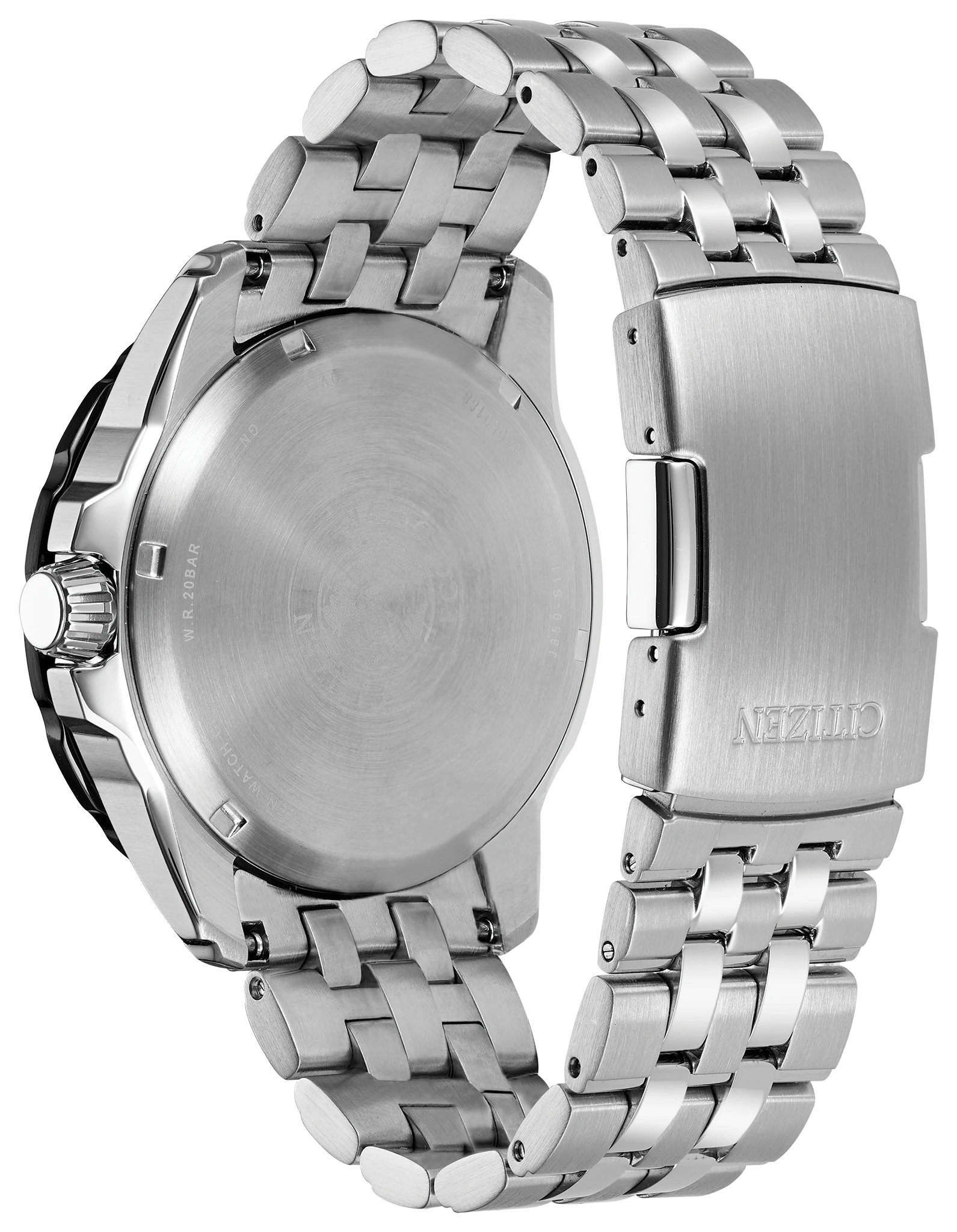 PRT- Men's Eco-Drive AW7048-51E Orange Accent Dial Watch | CITIZEN